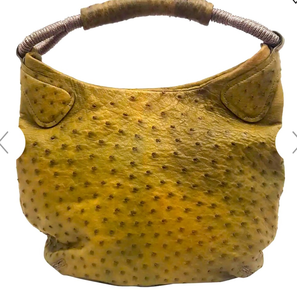 Nuti Ostrich leather bag